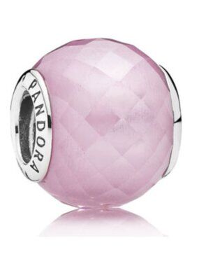 Pandora Pink Petite Facets Charm 791499pcz